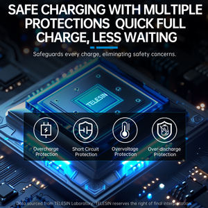 Telesin 10000mAh <span class=keywords><strong>Power</strong></span> <span class=keywords><strong>Bank</strong></span> pour <span class=keywords><strong>Go</strong></span> <span class=keywords><strong>Pro</strong></span> Hero 13 Camera Battery/Smartphone Charger box - Product Image 5