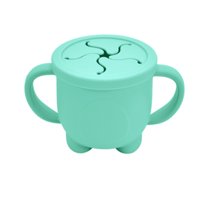 New Trending Cup Suction Bowl Spill Proof Food <b>Container</b> Silicone <b>Snack</b> Catcher for Toddler and Baby - Product Image 6