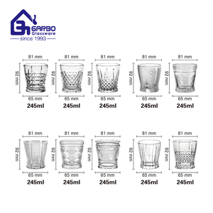 Verre à whisky personnalisé gravé, design le plus récent, <span class=keywords><strong>pour</strong></span> hôtel, fournisseur et <span class=keywords><strong>grossiste</strong></span> chinois de verrerie de bar - Product Image 6