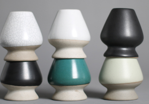 人気ノベルティギフトカスタマイズ可能セラミックウイスキースタンド新デザイン抹茶セットウィスクホルダー付き - Product Image 2