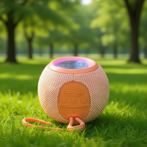 Haut-parleur Bluetooth portable T&G avec lumière LED et sangle de transport pour une utilisation en extérieur - Product Image 3