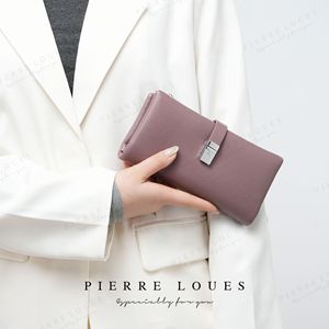 Pierre Loues Tri Fold <b>Wallet</b> With Zipper And Card Slots For Women <b>RFID</b> <b>Blocking</b> Everyday Use - Product Image 4