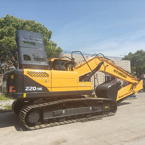 Excavadoras usadas asequibles Hyundai 220LC-9S Excavadoras hidráulicas Excavadoras sobre orugas usadas Equipo de maquinaria usada en stock - Product Image 1