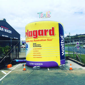 Kustom membuat merek promosi Stan atap iklan tiup cat dapat Model iklan tiup untuk iklan luar ruangan - Product Image 4