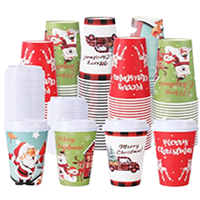 Gobelets en papier kraft ondulé à double paroi jetables Nanwang 8oz-20oz, qualité alimentaire, impression sérigraphique, logo personnalisé, gobelets à café