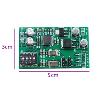 24-Bit-ADC-Datenerfassungskarte 2.0-Kanal AUX Analog Audio zu I2S links und rechts ausgerichtetes digitales Ausgangsmodul
