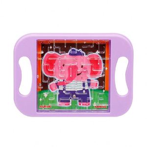 Jeu de labyrinthe à billes pour enfants - Puzzle portable avec pistes pour le développement de la concentration et la stimulation cognitive des enfants d'âge préscolaire - Product Image 4