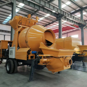 Máquina mezcladora de hormigón con motor diésel portátil - Product Image 1