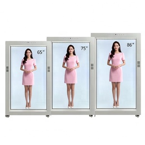 Deepseek <span class=keywords><strong>3D</strong></span> Holographic ai ảo kỹ thuật số con người tương tác ba chiều Tủ xách tay 65 "75" trong suốt quảng cáo trong nhà - Product Image 4