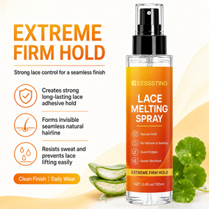 Spray Fijador de Cabello con Logotipo Personalizado, Aspecto Natural, Fijación Rápida, Fuerte y Duradera, Nutritivo, Fijación Media, Aceite para el Cabello, Spray para Derretir el Encaje - Product Image 3