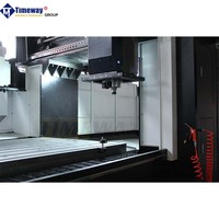 Centre d'usinage à double colonne CNC, fraiseuse à portique pour le perçage, l'usinage et la gravure de tubes, de tôles et de brides