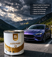 Peinture en poudre électrostatique super brillante effet miroir violet bonbon pour cadre de vélo, revêtement durable en poudre époxy chromée