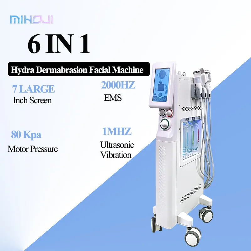 Aqua Peeling Hydra Facials Machine Mesogun for Mesotherapy Hydrofacials Jet Peel Hydro Microdermabrasion Facial Machine