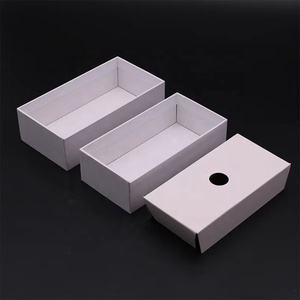 <span class=keywords><strong>Caja</strong></span> de Embalaje Rígida Blanca de Dos Piezas con Recorte para Dedos, Personalizable para Estuches de Teléfono, Embalaje Minorista para Productos Electrónicos - Product Image 3
