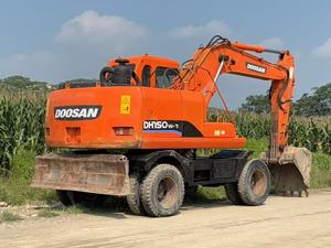เครื่องจักรกลวิศวกรรมและก่อสร้างมือสอง Doosan dh150W-7 รถขุดล้อยางเกรดพิเศษ - Product Image 6