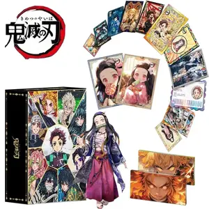 Japanische Anime Großhandel Spielkarten verdickt TR 3D Demon Slayer Anime Collection Karten