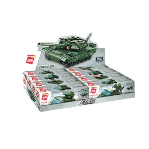 War Soul Soul's 8-in-1 Deformation Wheel Tank kleine Partikel Bausteine Puzzlesammlung für Kinder DIY-Spielzeug aus Kunststoff