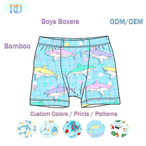 Sous-vêtements pour enfants Ruidian, nouveaux boxers en bambou pour garçons, confortables, respirants, à motifs de dessins animés, pour l'été. - Product Image 5