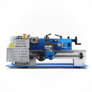 Mini máquina de Torno de Metal 0618 3B, 550W, Velocidad <span class=keywords><strong>Variable</strong></span> - Product Image 3