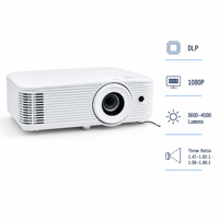 Projecteur vidéo DLP Optoma 1080P Full HD 16:9 4K 3600 Lumens Full 3D Home Cinéma Smart Proyector Projecteur de Conférence