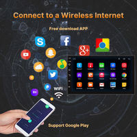 Lecteur de Navigation universel Android personnalisé de 7 pouces, Navigation Gps Android, Machine tout-en-un, lecteur Mp5 de voiture