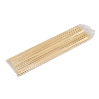 Brochettes jetables en bambou 30 cm, écologiques, saines, 100 % sèches, stériles, résistantes à la chaleur, faciles à nettoyer