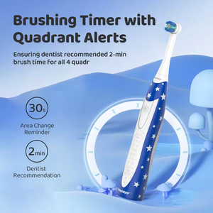 Cepillo de Dientes Eléctrico para Niños al por Mayor, Tipo Vibración Segura, Cepillo de Limpieza Bucal para Niños - Product Image 2