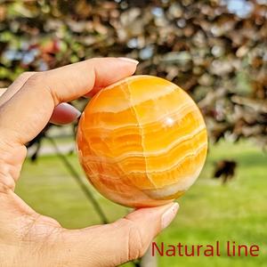 Esfera de Calcita Amarilla Pulida de Alta Calidad Tallada Naturalmente al por Mayor para Sanación y Decoración - Product Image 3