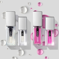 Huile teintée éclaircissante pour les lèvres roses, hydratante et illuminatrice, à l'acide hyaluronique, végane, aromatisée aux fruits, marque privée pour lèvres foncées