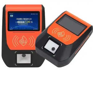电子打印机公交车票智能Afc公交验证器Rfid卡老虎机带会员卡软件