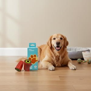 Bolsas Biodegradables para Desechos de Perros, Ecológicas, de Alta Calidad, con Logotipo Personalizado, para Excrementos de Mascotas - Product Image 1