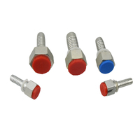Bouchon de raccord de tuyau en plastique dur et fort Raccords de tuyau hydrauliques femelles Bouchon enfichable Bouchon de protection conique