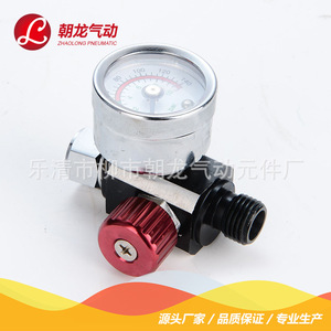 ตัวควบคุมลมแบบนิวแมติก Zhaolong รุ่น CLQD2019 บารอมิเตอร์ 0.2-0.35Mpa สำหรับลมอัด - Product Image 4