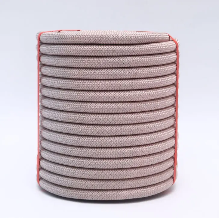 Cuerdas trenzadas dobles de nailon, embalaje grueso de alta calidad, barata, 25mm