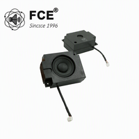 Haut-parleur carré micro FCE Full Range 45Box 4Ω 3W avec boîtier en plastique pour TV ou écran tactile multimédia audio