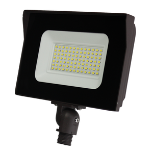 Luz de inundación LED de 30W, 40W, 60W, 50W, con montaje en pared de nudillos, reflector LED súper delgado para exteriores, IP66 110V-130V, negro atardecer hasta el amanecer - Product Image 3