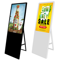 Monitor de Señalización Digital CH 32 43, Portátil, Inteligente, con Pantalla Táctil Android, CMS Basado en la Nube, para Tiendas Minoristas