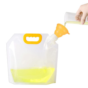 Bán buôn 2025 mới bao bì thực phẩm Túi chất lỏng trong suốt Cắm Trại Đi Bộ Đường Dài chuyến đi uống 1.5L đứng lên <span class=keywords><strong>Spout</strong></span> Túi - Product Image 4