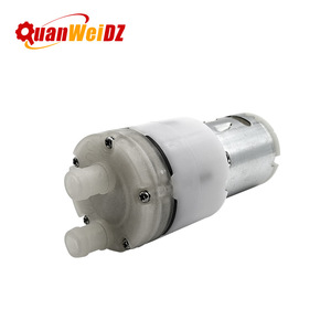 Bomba de agua miniatura QuanWeiDZ 385 DC autocebante de alto torque para adaptación de lavavajillas de mesa de café/bar - Product Image 1
