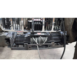 Untuk Jeep <span class=keywords><strong>Grand</strong></span> Cherokee braket baki kerekan baja Bumper depan Trailer Hitch derek bingkai Kemah Aksesori suku cadang reparasi - Product Image 5