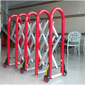 Barriera a fisarmonica per zona di isolamento appartamento espandibile controllo manuale pieghevole recinzione barricata cancello per il controllo della folla - Product Image 5