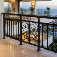 Clôture de sécurité en acier galvanisé sur mesure, moderne, pour balcon, escalier, terrasse, baie vitrée, villa, hôtel, résistante à la rouille, installation facile