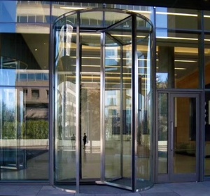 Puertas Comerciales Nuevas 2026, Puerta Giratoria Automática de 3 Paneles, Puerta Giratoria de Cristal, Fabricante, Precio Bajo - Product Image 1