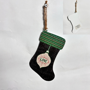 Vớ Hình Dạng UV In Ấn Bằng Gỗ Cây Giáng Sinh Trang Trí Nội Thất Đảng Trang Trí Nội Thất Giáng Sinh Tường Treo Trượt Tuyết Chủ Đề Gỗ Đồ Trang Trí - Product Image 6