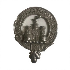 Badge en étain avec armoiries du clan écossais pour les MacDonald de Clanranald - Product Image 1