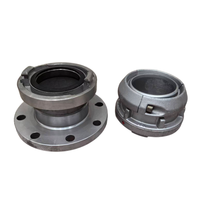 Kopling Selang Fleksibel Storz dari Aluminium Alloy 4-10 Inch, Fitting Flens Multi-lug, Kopling Selang Pemadam Kebakaran Layflat 200psi ASME/ANSI