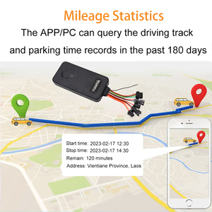 Pelacak GPS Multifungsi dengan Penentuan Posisi Real-Time, Interkom Dua Arah, <span class=keywords><strong>Alarm</strong></span> Anti-Pencurian untuk Kendaraan dan Keamanan Pribadi CY23B - Product Image 5