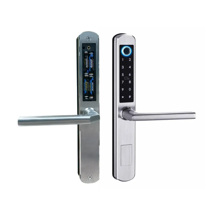 Keyless Tuya Ttlock Finger Print Lock Gate Security Intelligent Electronic Fingerprint Digital Smart Door Locks