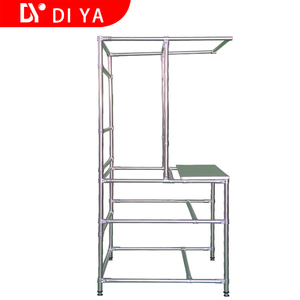 HJ-45 diya bạc màu nạc Ống khớp <span class=keywords><strong>Chrome</strong></span> mạ nạc ống nối 2.3mm Độ dày kim loại Ống kẹp - Product Image 5