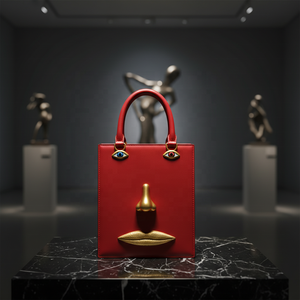 Nouveau Sac à Main Vintage à Motif Visage, Sac à Bandoulière pour <span class=keywords><strong>Femme</strong></span>, Sac de Luxe Léger pour Dames, Fournisseur de Qualité, 20 cm - Product Image 4